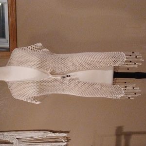 Artesia Crochet Cap Sleeve Cardigan
